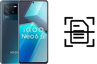 Digitalize documentos em um vivo iQOO Neo6 SE