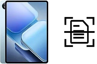 Digitalize documentos em um vivo iQOO Pad2 Pro