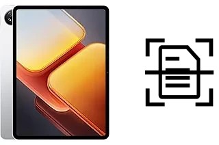 Digitalize documentos em um vivo iQOO Pad2