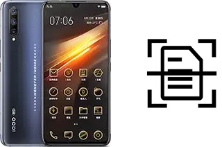 Digitalize documentos em um vivo iQOO Pro 5G
