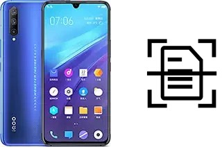Digitalize documentos em um vivo iQOO Pro