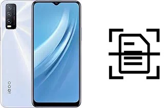 Digitalize documentos em um vivo iQOO U1x