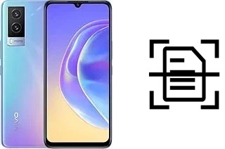Digitalize documentos em um vivo V21e 5G
