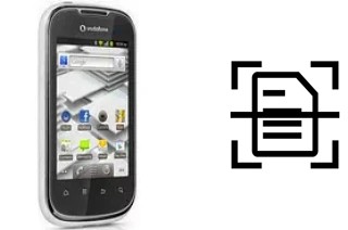 Digitalize documentos em um Vodafone V860 Smart II