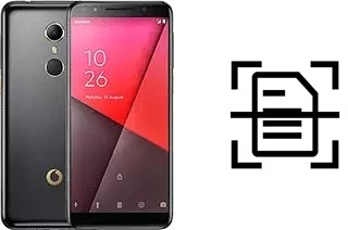 Digitalize documentos em um Vodafone Smart N9