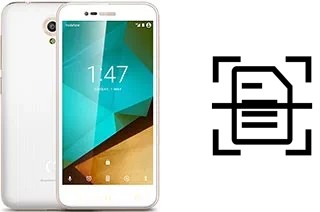 Digitalize documentos em um Vodafone Smart prime 7