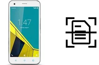 Digitalize documentos em um Vodafone Smart ultra 6