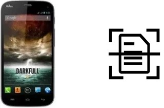 Digitalize documentos em um Wiko Darkfull