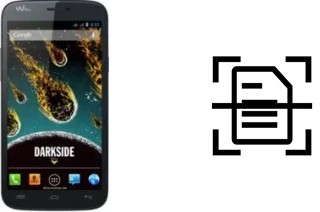 Digitalize documentos em um Wiko Darkside
