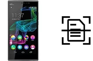 Digitalize documentos em um Wiko Ridge Fab 4G