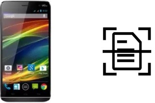 Digitalize documentos em um Wiko Slide