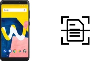 Digitalize documentos em um Wiko View Lite
