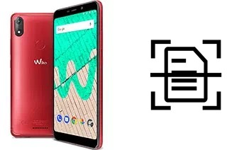 Digitalize documentos em um Wiko View Max