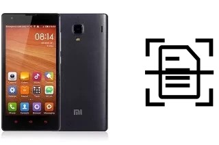 Digitalize documentos em um Xiaomi Redmi 1S