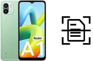 Digitalize documentos em um Xiaomi Redmi A1