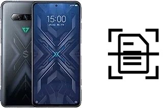Digitalize documentos em um Xiaomi Black Shark 4 Pro