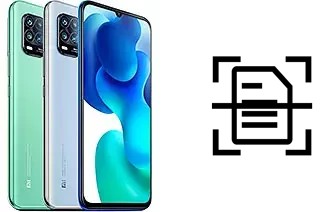 Digitalize documentos em um Xiaomi Mi 10 Lite Zoom