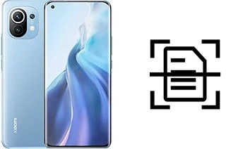 Digitalize documentos em um Xiaomi Mi 11