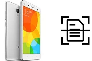 Digitalize documentos em um Xiaomi Mi 4 LTE