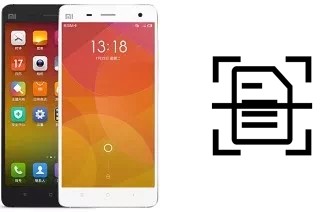 Digitalize documentos em um Xiaomi Mi 4