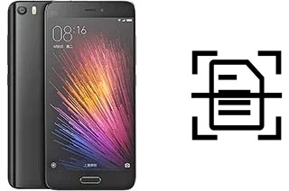 Digitalize documentos em um Xiaomi Mi 5 Standard Edition