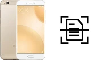 Digitalize documentos em um Xiaomi Mi 5c