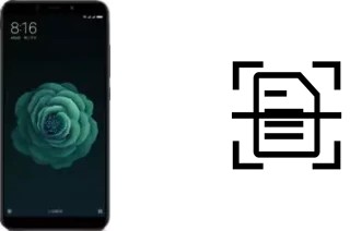 Digitalize documentos em um Xiaomi Mi 6X