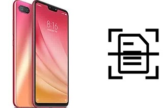 Digitalize documentos em um Xiaomi Mi 8 Lite