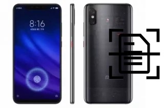 Digitalize documentos em um Xiaomi Mi 8 Screen Fingerprint Edition