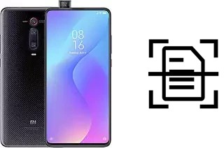 Digitalize documentos em um Xiaomi Mi 9T