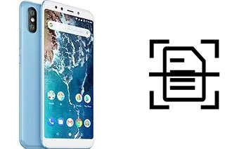 Digitalize documentos em um Xiaomi Mi A2 (Mi 6X)