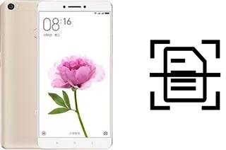 Digitalize documentos em um Xiaomi Mi Max