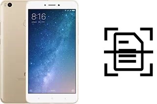 Digitalize documentos em um Xiaomi Mi Max 2