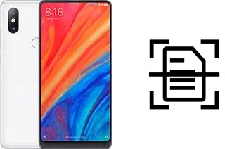 Digitalize documentos em um Xiaomi Mi Mix 2S