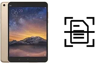 Digitalize documentos em um Xiaomi Mi Pad 2