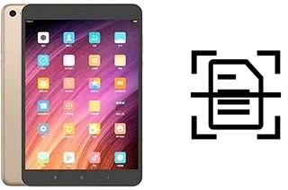 Digitalize documentos em um Xiaomi Mi Pad 3