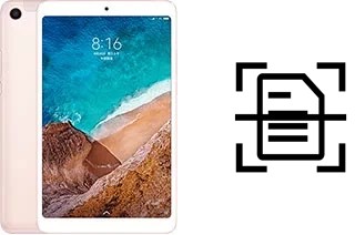 Digitalize documentos em um Xiaomi Mi Pad 4