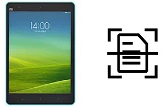 Digitalize documentos em um Xiaomi Mi Pad 7.9