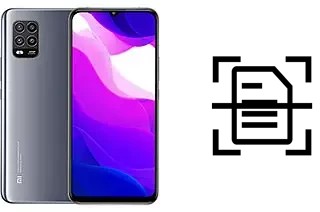 Digitalize documentos em um Xiaomi Mi 10 Lite 5G