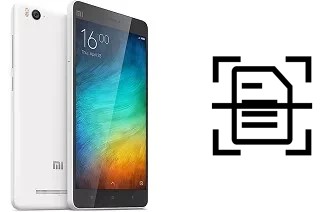 Digitalize documentos em um Xiaomi Mi 4i