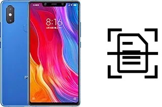 Digitalize documentos em um Xiaomi Mi 8 SE