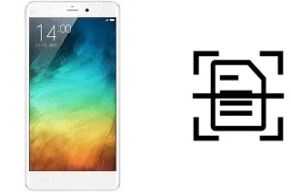 Digitalize documentos em um Xiaomi Mi Note