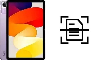 Digitalize documentos em um Xiaomi Redmi Pad SE