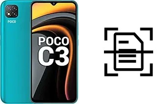 Digitalize documentos em um Xiaomi Poco C3