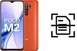 Digitalize documentos em um Xiaomi Poco M2