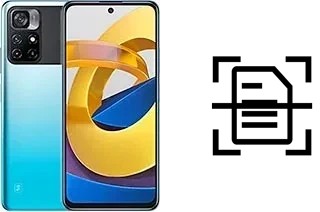 Digitalize documentos em um Xiaomi Poco M4 Pro 5G