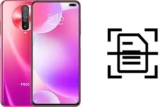 Digitalize documentos em um Xiaomi Poco X2