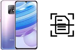 Digitalize documentos em um Xiaomi Redmi 10X 5G