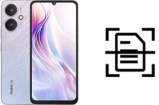 Digitalize documentos em um Xiaomi Redmi 13C 5G