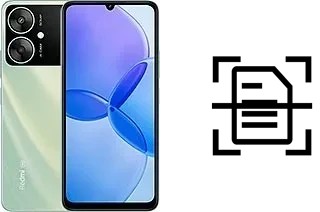 Digitalize documentos em um Xiaomi Redmi 13R